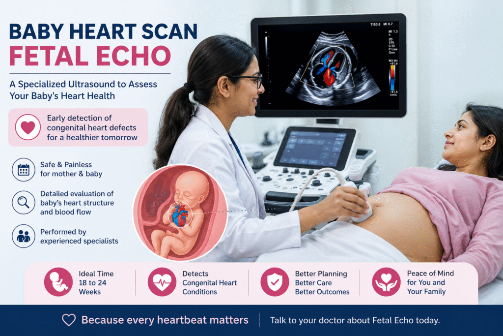 Fetal Echo in Surat: Your Baby’s Heart Scan Guide