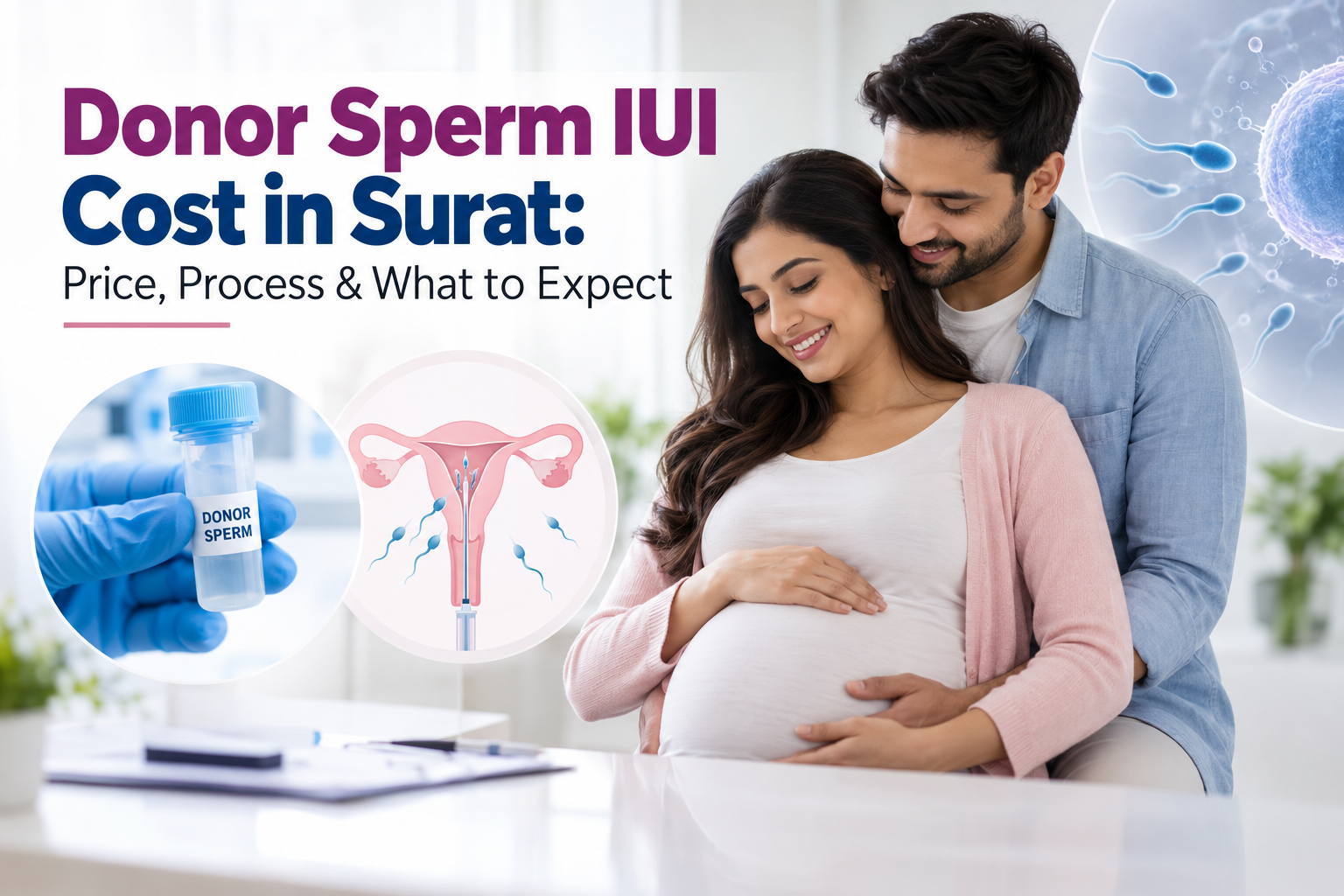 You are currently viewing Donor Sperm IUI Cost in Surat: Price, Process & What to Expect